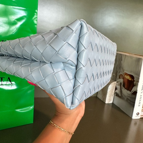 NEW Bottega Veneta small Andiamo in sold out baby blue! - Picture 8 of 9